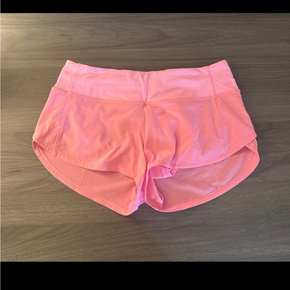 lululemon RARE pink shell speed up